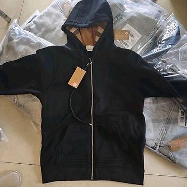 свитшот: Мужская толстовка, Burberry, M, цвет - Черный — 2