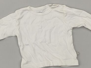 biała bluzka z kołnierzykiem 134: Bluzka, Wcześniak, stan - Bardzo dobry