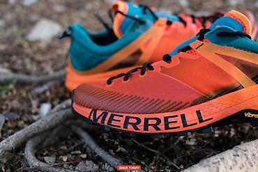 Кроссовки и спортивная обувь: Мужские кроссовки, 44, 45, 46, Merrell, Новый, цвет - Оранжевый, Самовывоз, Платная доставка — 3