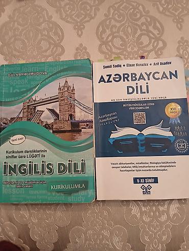 Məhsul: 2 ədəd dərs vəsaiti (ingilis dili və Azərbaycan dili) 1)
