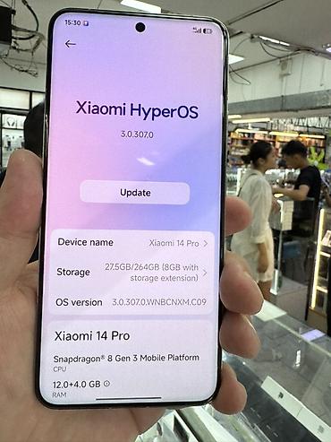 note 14: Xiaomi 14 Pro (белый) Ключевые характеристики: - Дисплей с — 2