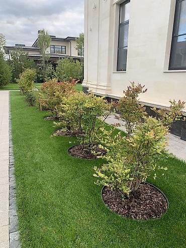 Опилки: Мульча Кара для оформления сада клумб, ФРАКЦИЯ 3-5 5_10 до см. мешок — 3