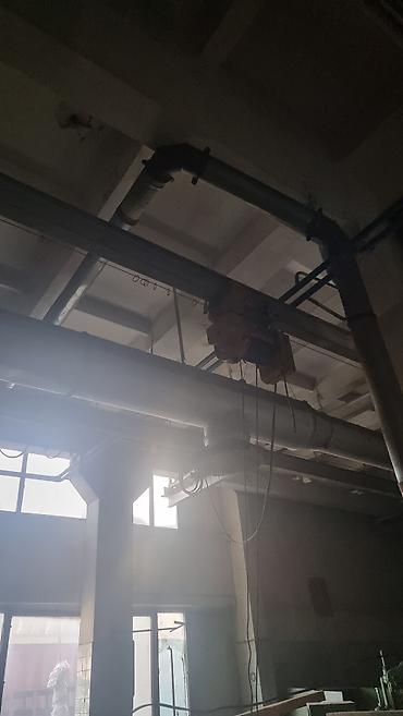 Двутавровая балка: Продается подвесная кран балка + пути., ширина пролёт 8метров, длина — 8