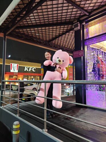 Игрушки: 🧸Мишка 160см 🔥🔥🔥 🧸60 см 1000 сом (Бесплатная доставка) 🧸80 см 1500 — 25