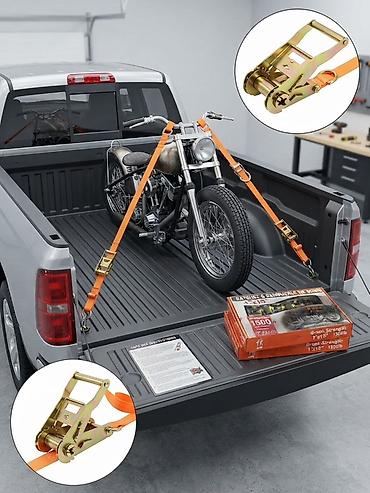 Бытовая техника: Комплект ремней стяжных с трещоткой (ratchet straps) Описание товара — 4