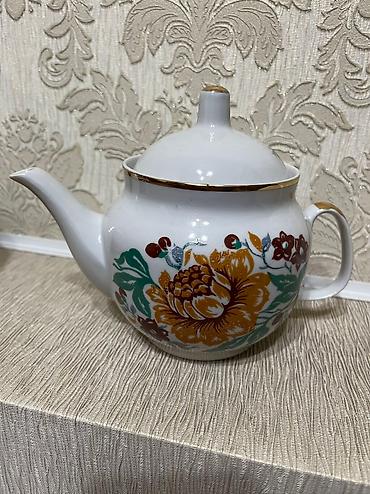 чайная: Чайный сервиз советских времен, .Полонский фарфоровый завод — 2
