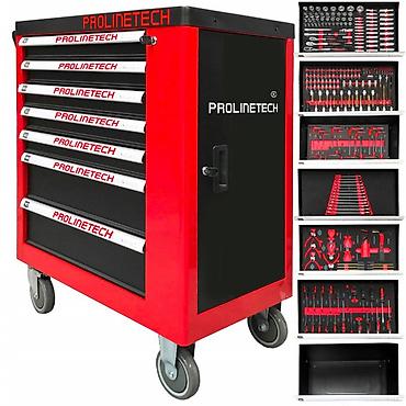 ingco aku testera: Kolica za alat PROLINETECH sa setom alata - Profesionalna kolica od — 1