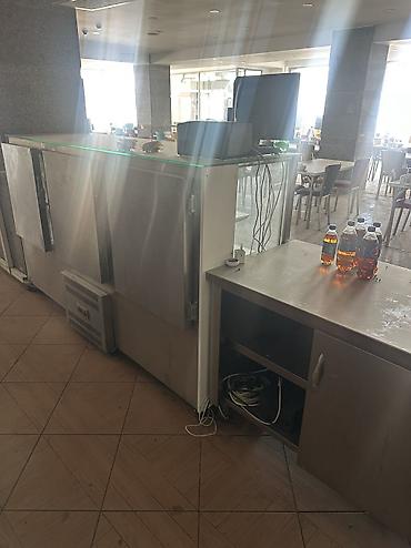 cerez vitrini: Peşəkar restoran/kafe üçün paslanmaz poladdan hazırlanmış mətbəx — 6