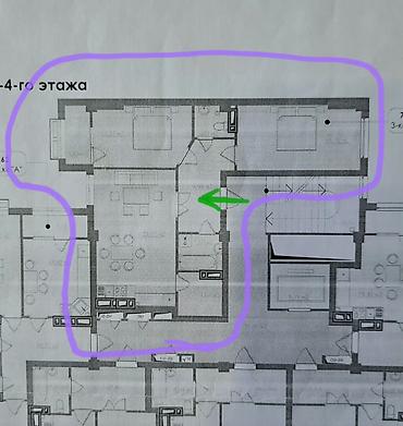 Продажа квартир: 3 комнаты, 75 м², Технопарк Элитка, 4 этаж, Свежий ремонт — 4