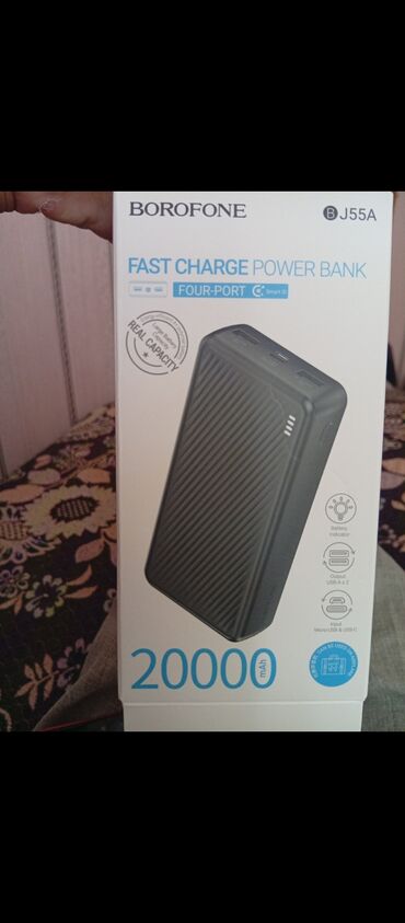 Boşqablar: Powerbank Borofone, 20000 mAh