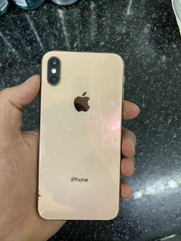 iphone xr в корпусе: IPhone Xs, Колдонулган, 256 ГБ, Алтын, 88 %