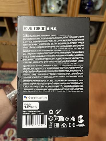 marshall major v: Marshall Monitor II A.N.C. – aktiv səs-küyə nəzarətli Bluetooth — 2