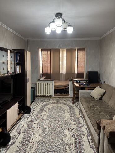 5мкр: 3 комнаты, 54 м², 104 серия, 1 этаж, Косметический ремонт