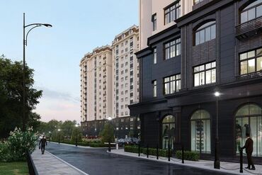 munara stroy: 2 комнаты, 44 м², Элитка, 11 этаж, ПСО (под самоотделку)