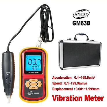 frez satışı: Vibrometr BENETECH GM-63B – Peşəkar Vibrasiya Ölçmə Cihazı | Vibrasiya — 1