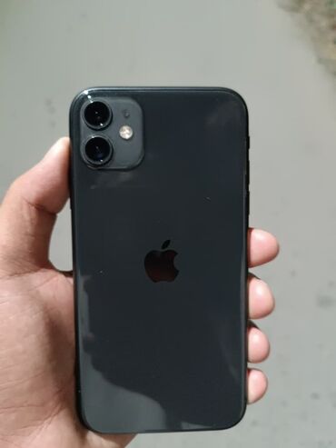 продажа телефонов в бишкеке цум: IPhone 11, Б/у, 128 ГБ, Jet Black, Чехол, 89 %