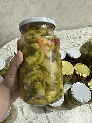 mis su qabı: Ev şəraitində hazırlanmış müxtəlif turşu konservləri — 2