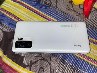 рэдми 10: Xiaomi, Redmi Note 10, Б/у, 64 ГБ, цвет - Белый, 2 SIM