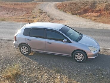 мотоциклы без прав: Honda Civic (хэтчбек, 5 дверей), серебристый цвет. Основные
