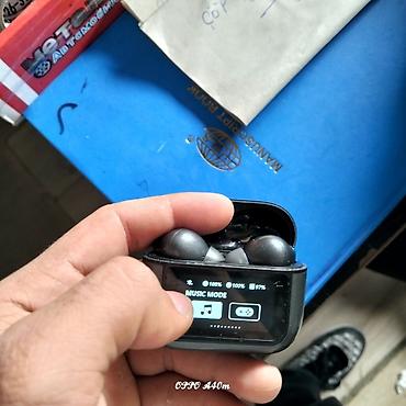 mikro qulaq: Cox az işlənib Sensor ekranlı TWS Bluetooth qulaqcıq - Tam simsiz — 2