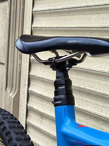 velosiped enduro: Cube Stereo full-suspension enduro/dağ velosipedi DROPPER ROCK SHOK — 6