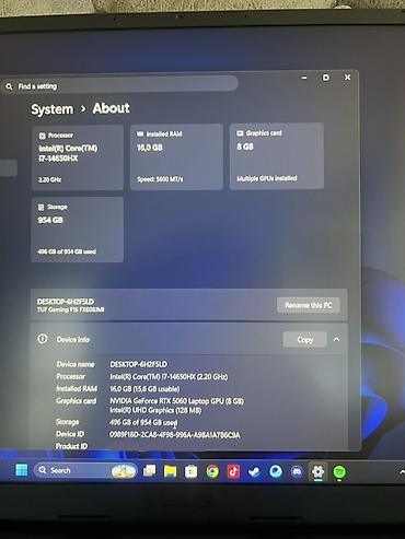 asus tuf a16: Yeni ASUS TUF Gaming, 16 ", Intel Core i7, 1 TB, Ünvandan götürmə, Ödənişli çatdırılma — 8