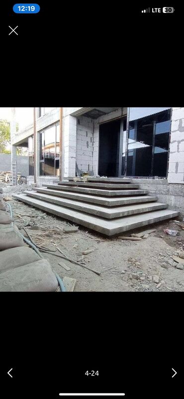 Бетонные лестницы: Изготовление на бетонный лестница любой сложная Киргизстана буйинча — 7