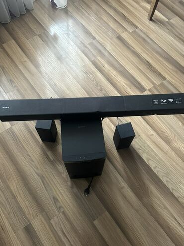 Mikrofonlar: Sony Kolonka, Növ - Ev kinoteatrı üçün, rəng - Qara