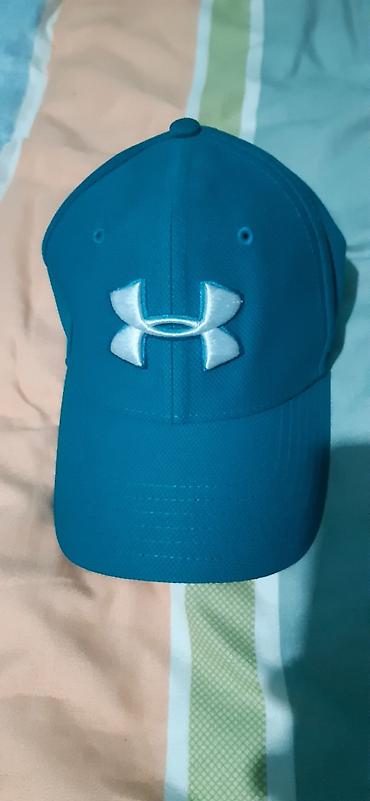 одежды для девочек: Бейсболка Under Armour Blitzing UA Classic Fit - Цвет: бирюзовый (с — 1
