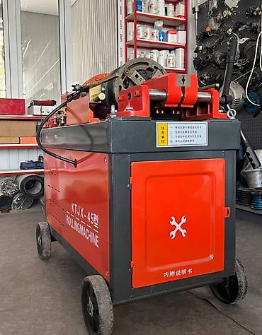 нарезка резьбы: Станок для нарезания резьбы на арматуре BOSS KTJX‑45 (Rolling Machine) — 4