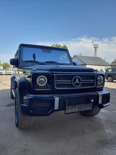 гелик машины: Mercedes-Benz G-Class: 1998 г., 5 л, Автоматтык, Газ, Жол тандабас