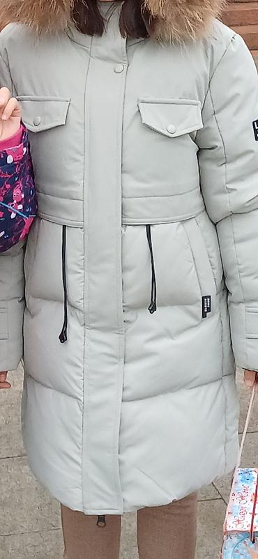 canada goose куртка: Пуховик-парка Black Snow - Цвет: светло-серый/салатовый (sage). - — 5