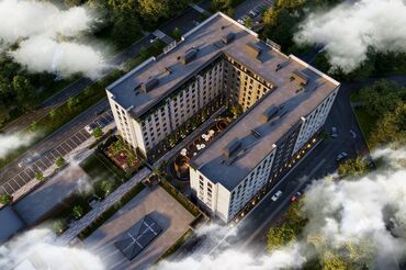 квартира в карвен: Строится, Элитка, 2 комнаты, 49 м²