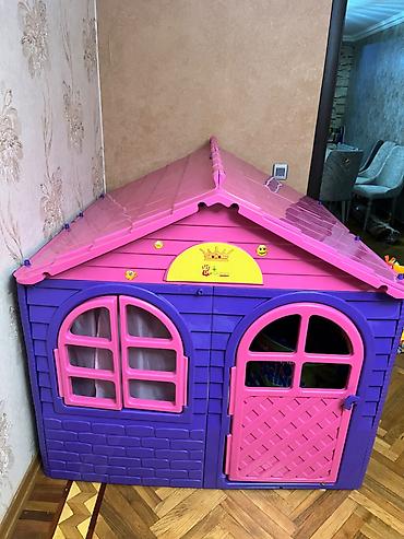 heyet mebeli: Uşaq oyun evi – plastik materialdan, yığılma-sökülmə konstruksiya — 2