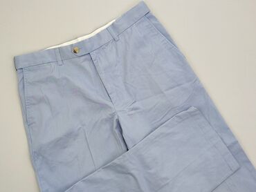 Spodnie XL (EU 42), stan - Bardzo dobry, wzór - Jednolity kolor, kolor - Błękitny
