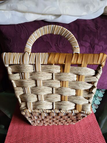 Ostalo posuđe: Korpa nova,vintaz nemacka,plasticifirana,rucni rad. Korpa — 11