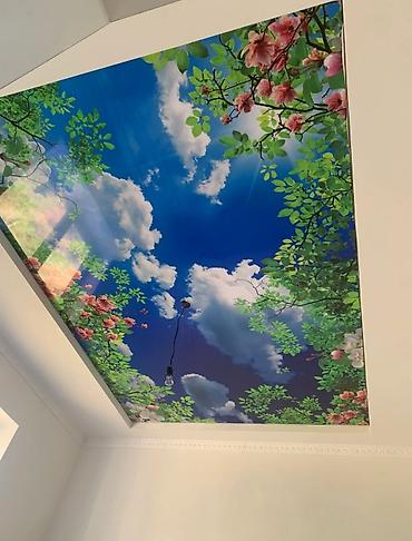 Натяжной потолок: Натяжной потолок Глянцевое, Матовое, 3D потолки Гарантия, Бесплатная консультация, Бесплатный замер at lalafo.kg — 10 Натяжной потолок: Натяжной потолок Глянцевое, Матовое, 3D потолки Гарантия, Бесплатная консультация, Бесплатный замер — 10