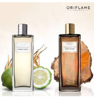 Toy paltarları və aksesuarları: Oriflame Мen Collection Dark Wood 75 ml., Citrus Tonic 75ml. kishi