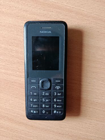 телефоны кнопочный: Nokia 106, Колдонулган, < 2 ГБ, түсү - Кара, 1 SIM