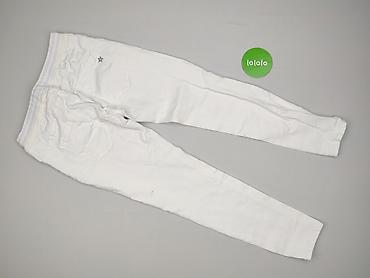 biale sandaly na platformie: Denim, Jeansy damskie, rozmiar M — 3