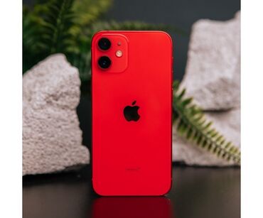 купить айфон 12 про ош: IPhone 12 mini, Колдонулган, 64 ГБ, Кызыл, Каптама, Кабель, 82 %