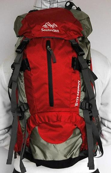 Sportske torbe i rančevi: Planinarski ranac Senterlan Adventure 45+5L - Zapremina: 45 litara + — 7