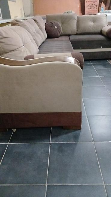 metbex kunc divan: Künc divan – yataq funksiyalı - Forma: L-şəkilli künc divan - Rəng — 3