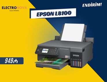 Videomüşahidə: Epson L8100 – Epson-un EcoTank seriyasına aid yeni nəsil rəngli
