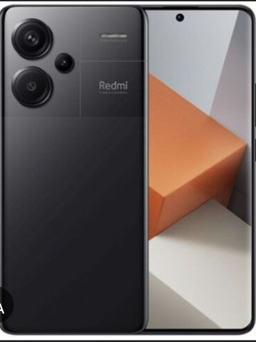 Redmi: Redmi, Redmi Note 13 Pro Plus, Б/у, 256 ГБ, цвет - Черный, 1 SIM, 2 SIM, eSIM