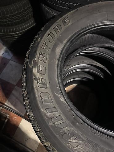 17 şam disk: Bridgestone Dueler şinləri - Ölçü: 265/65 R17 - Yük və sürət indeksi — 1