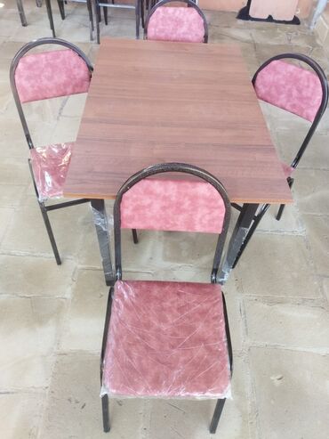 Sifarişlə restoran stulları: Metal, Azərbaycan, Dəri, Pulsuz quraşdırılma, Zəmanətli, Kredit yoxdur — 9