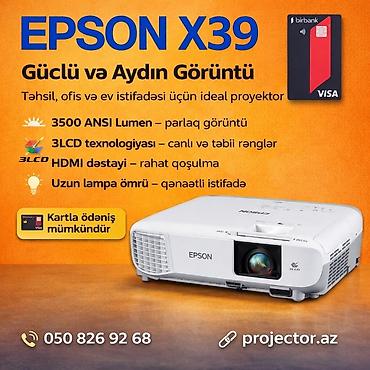 Proyektorlar: İşlənmiş Stasionar Proyektor Epson, Ödənişli çatdırılma — 1