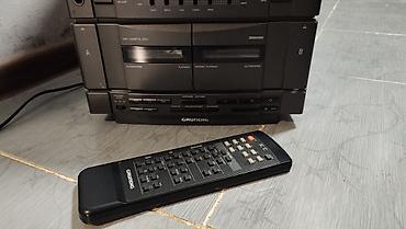 Другая аудиотехника: Только сам центр без колонок, аукс работает, радио работает, сд — 6