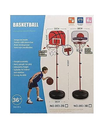 №: 8105 Məhsulun adı: Uşaqlar üçün basketbol dəsti JK93134, 3 yaşdan -